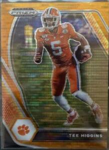 Tee Higgins [Orange Pulsar Prizm] #60