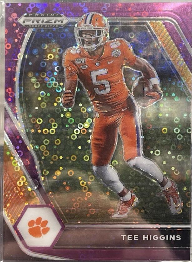 Tee Higgins [Purple Circles Prizm] #60