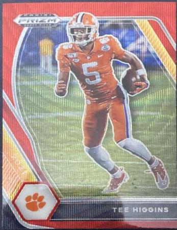 Tee Higgins [Ruby Wave Prizm] #60