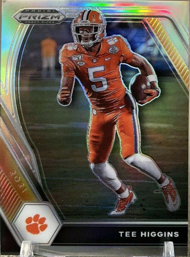 Tee Higgins [Silver Prizm] #60