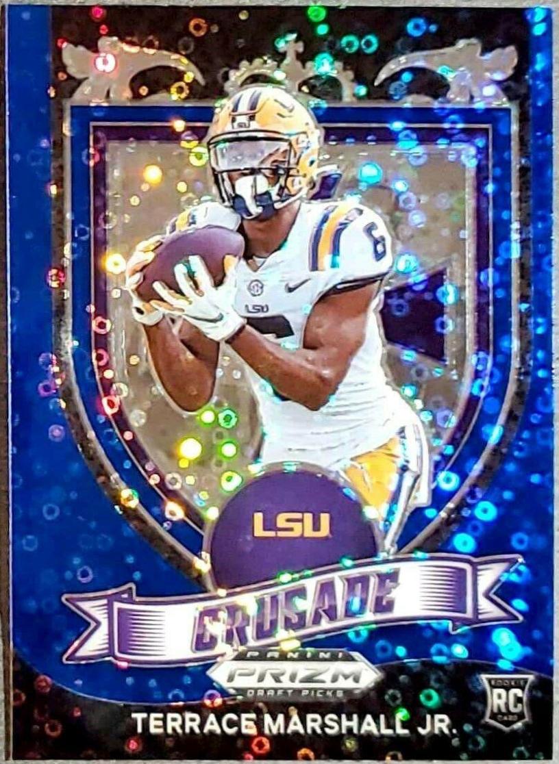 Terrace Marshall Jr. [Blue Prizm] #180