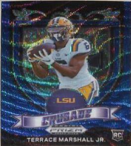 Terrace Marshall Jr. [Blue Wave Prizm] #180