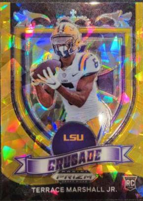 Terrace Marshall Jr. [Gold Ice Prizm] #180