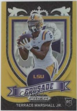 Terrace Marshall Jr. [Gold Prizm] #180