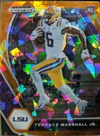 Terrace Marshall Jr. [Orange Ice Prizm] #157