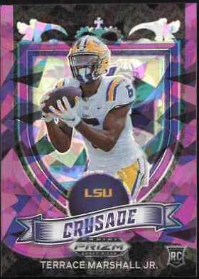 Terrace Marshall Jr. [Purple Ice Prizm] #180