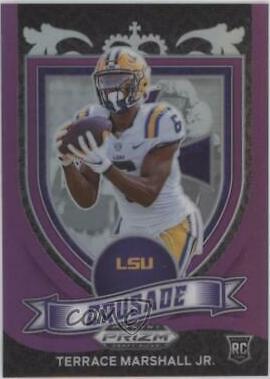 Terrace Marshall Jr. [Purple Prizm] #180