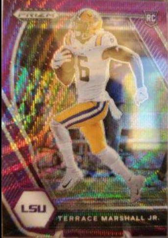Terrace Marshall Jr. [Purple Wave Prizm] #157