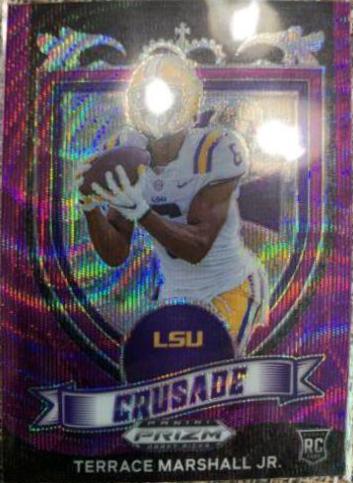 Terrace Marshall Jr. [Purple Wave Prizm] #180