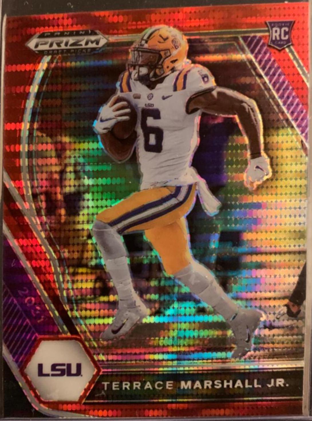 Terrace Marshall Jr. [Red Pulsar Prizm] #157
