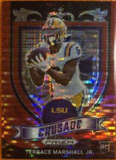 Terrace Marshall Jr. [Red Pulsar Prizm] #180