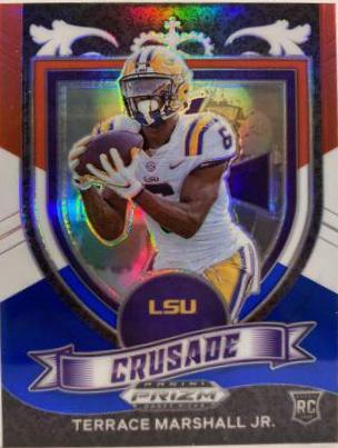 Terrace Marshall Jr. [Red White and Blue Prizm] #180