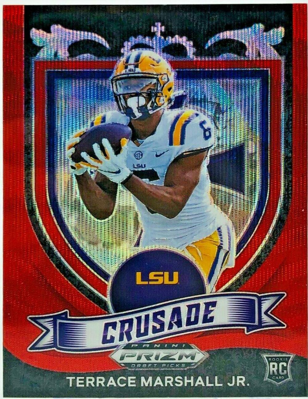 Terrace Marshall Jr. [Ruby Wave Prizm] #180