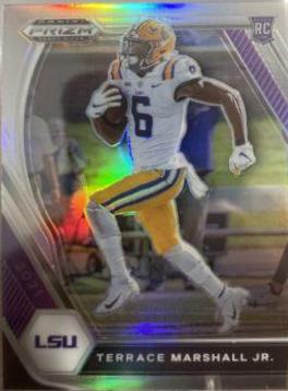 Terrace Marshall Jr. [Silver Prizm] #157