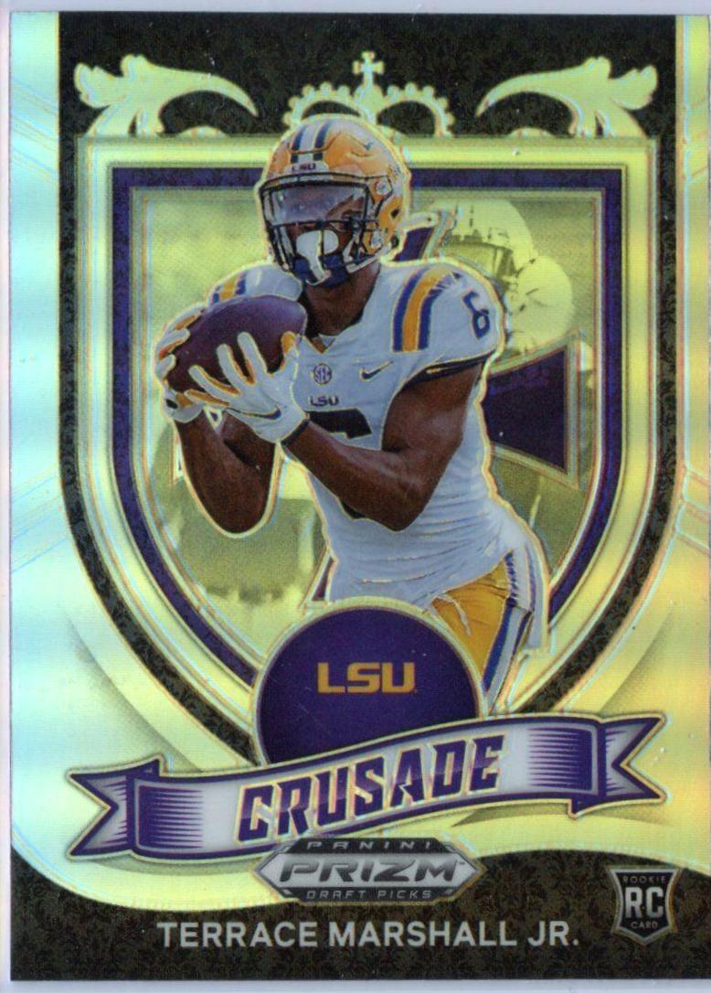 Terrace Marshall Jr. [Silver Prizm] #180