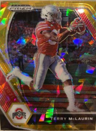 Terry McLaurin [Gold Ice Prizm] #43