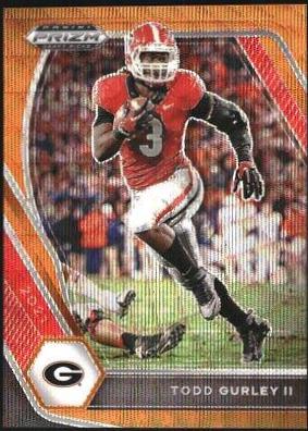 Todd Gurley II [Orange Wave Prizm] #85