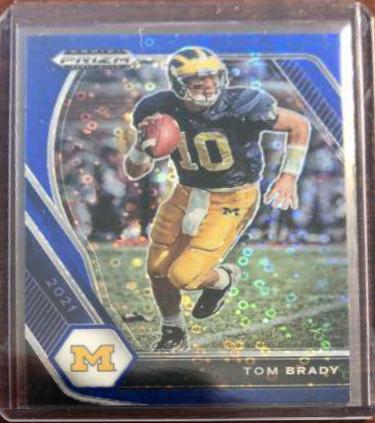 Tom Brady [Blue Circles Prizm] #6