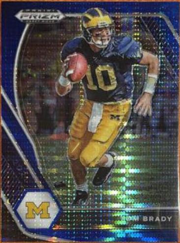 Tom Brady [Blue Pulsar Prizm] #6