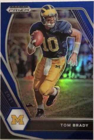Tom Brady [Blue Wave Prizm] #6