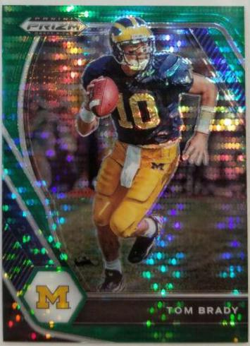 Tom Brady [Green Pulsar Prizm] #6