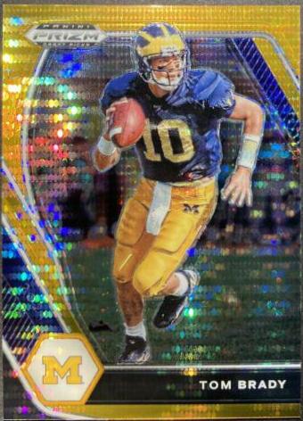 Tom Brady [Orange Pulsar Prizm] #6