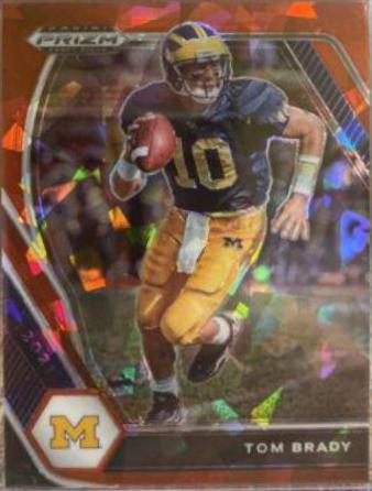 Tom Brady [Red Ice Prizm] #6