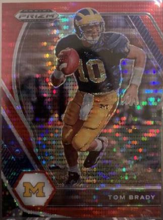 Tom Brady [Red Pulsar Prizm] #6