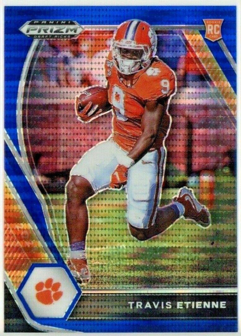 Travis Etienne Jr. [Blue Pulsar Prizm] #107