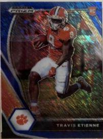 Travis Etienne Jr. [Blue Shimmer Prizm] #107