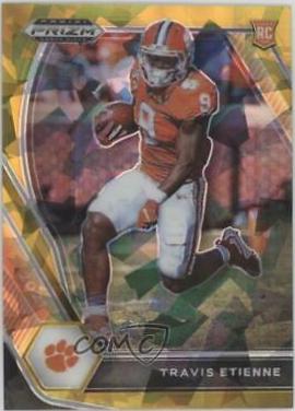 Travis Etienne Jr. [Gold Ice Prizm] #107