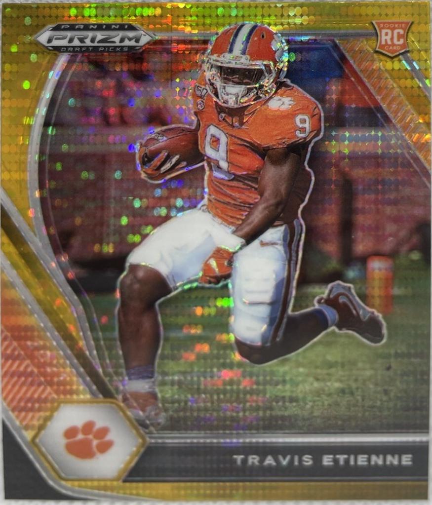 Travis Etienne Jr. [Gold Pulsar Prizm] #107