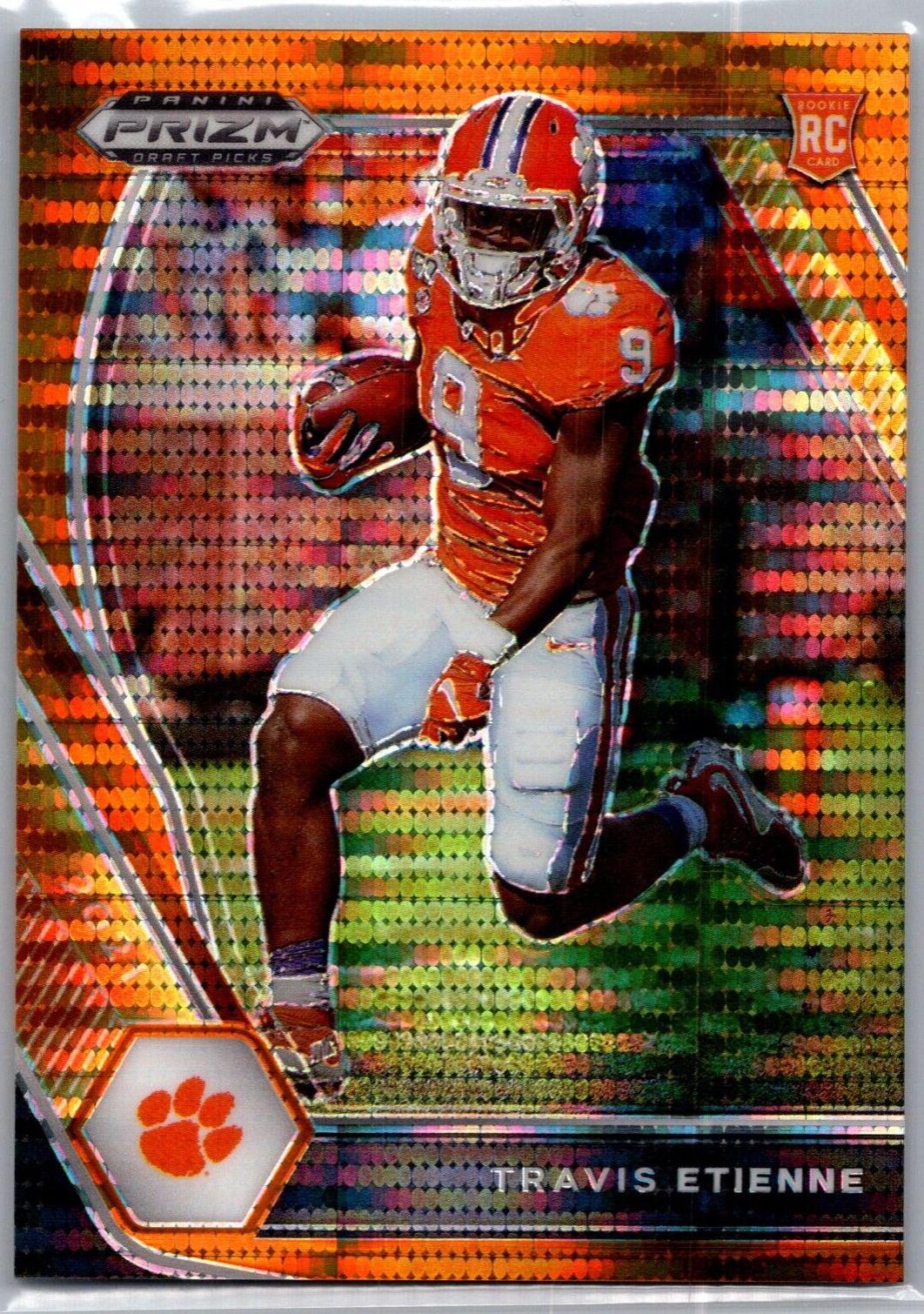Travis Etienne Jr. [Orange Pulsar Prizm] #107