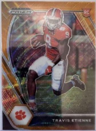 Travis Etienne Jr. [Orange Wave Prizm] #107