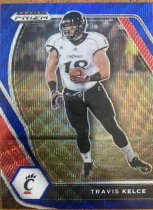 Travis Kelce [Blue Wave Prizm] #46