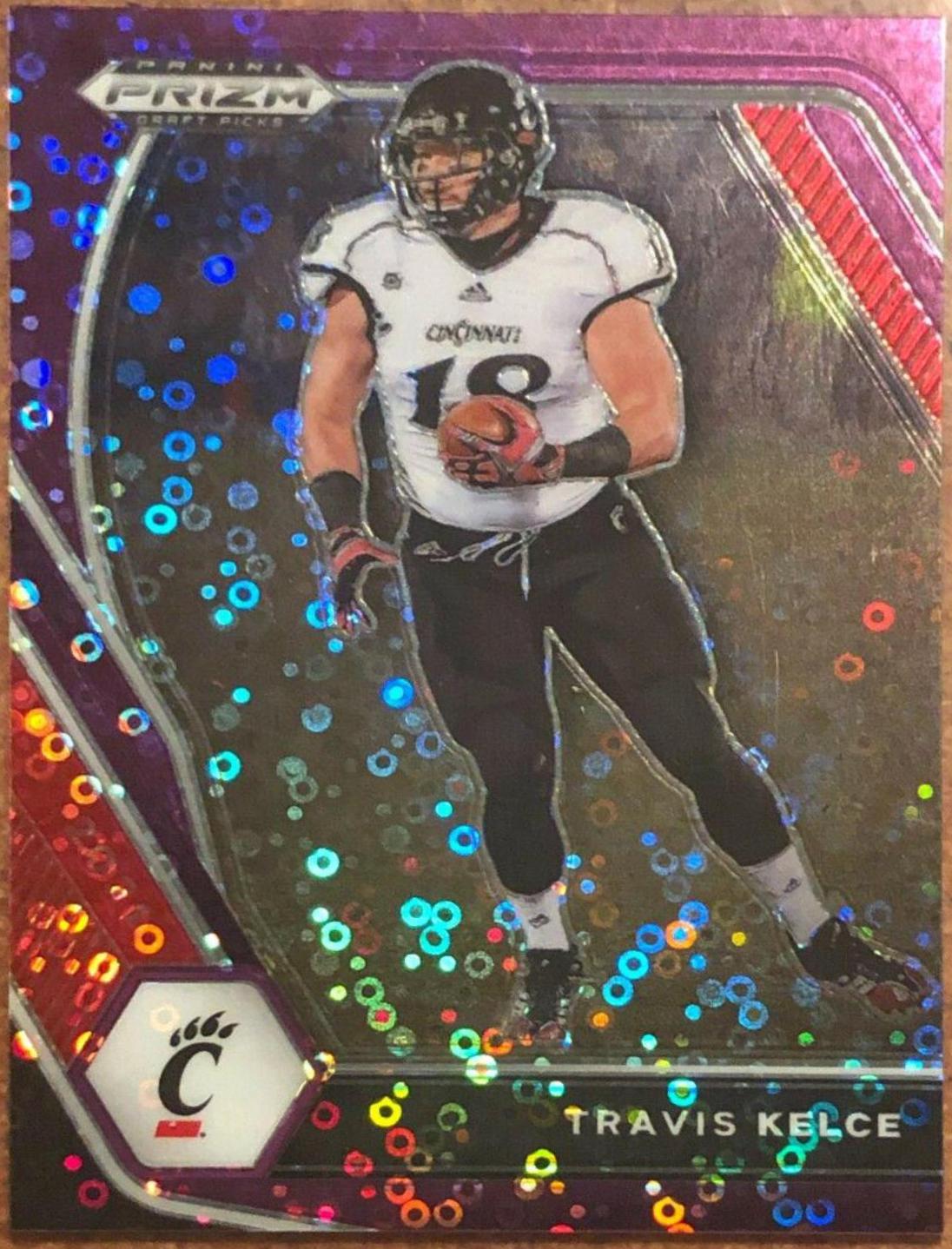 Travis Kelce [Purple Circles Prizm] #46