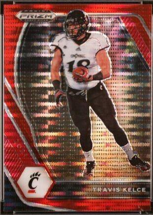 Travis Kelce [Red Pulsar Prizm] #46