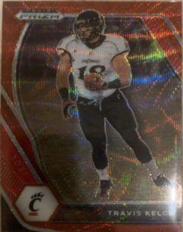 Travis Kelce [Ruby Wave Prizm] #46
