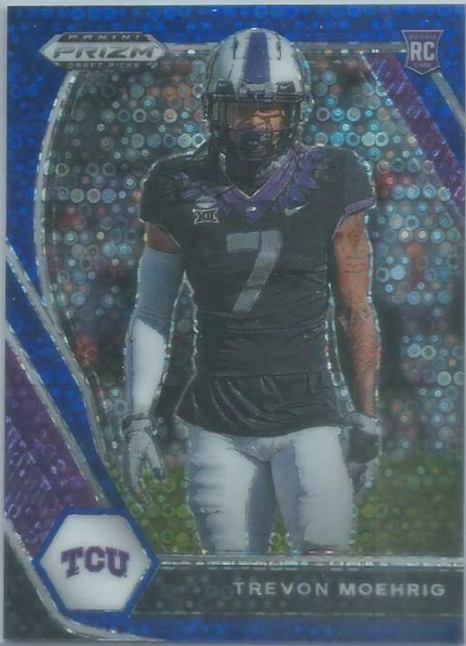 Trevon Moehrig [Blue Circles Prizm] #146