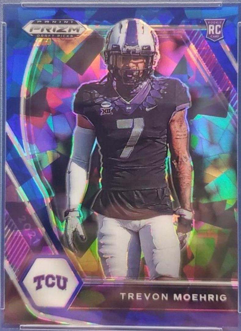 Trevon Moehrig [Blue Ice Prizm] #146