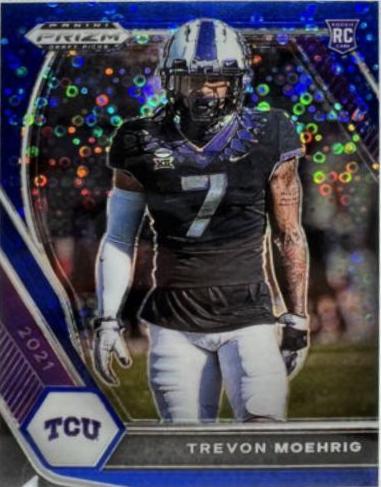 Trevon Moehrig [Blue Prizm] #146