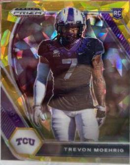 Trevon Moehrig [Gold Ice Prizm] #146