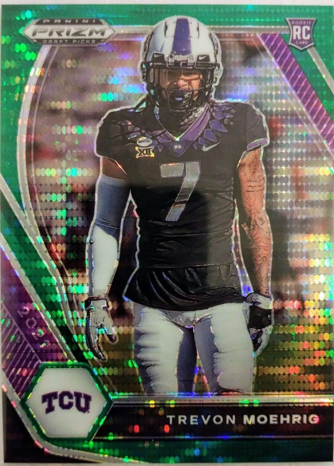 Trevon Moehrig [Green Pulsar Prizm] #146