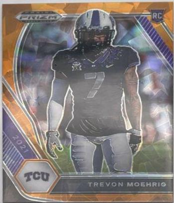 Trevon Moehrig [Orange Ice Prizm] #146