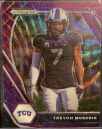 Trevon Moehrig [Purple Prizm] #146