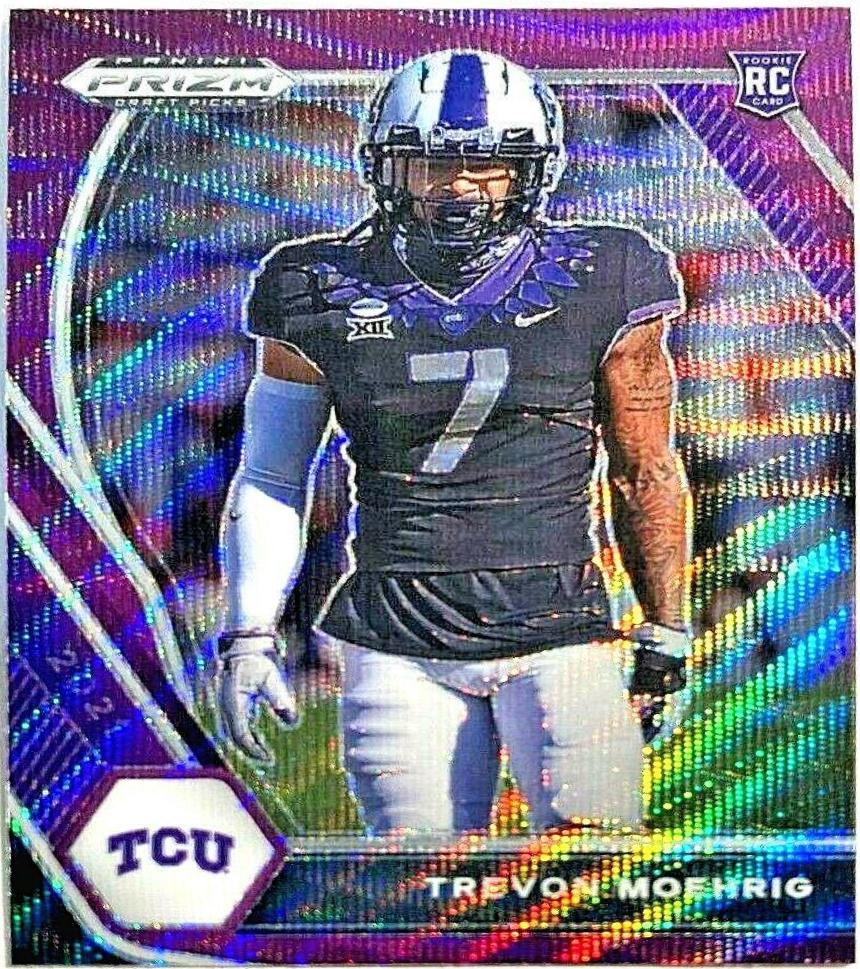 Trevon Moehrig [Purple Wave Prizm] #146