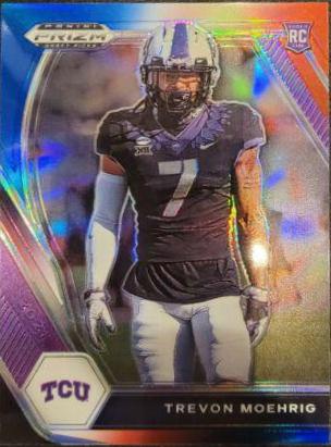 Trevon Moehrig [Red White and Blue Prizm] #146