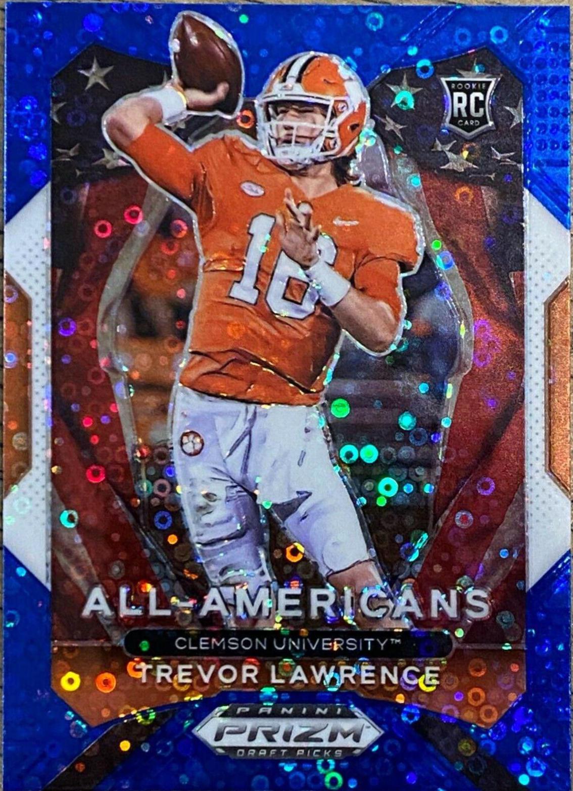 Trevor Lawrence [Blue Circles Prizm] #181