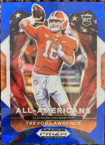 Trevor Lawrence [Blue Ice Prizm] #106