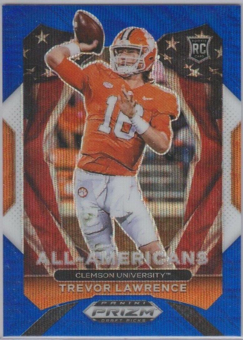 Trevor Lawrence [Blue Wave Prizm] #181